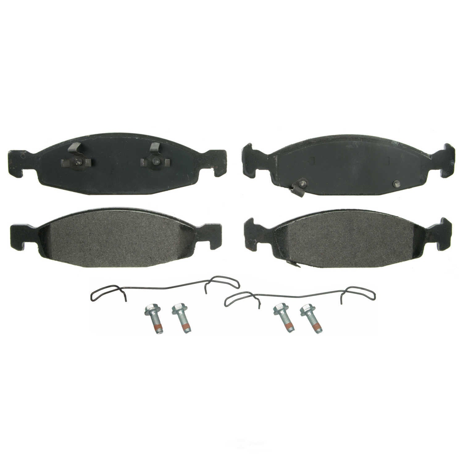 Frt Semi-Met Brake Pads  Wagner  ZX942