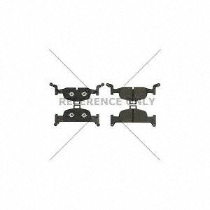 Frt Super Prem Ceramic Brake Pads  Centric Parts  105.18970