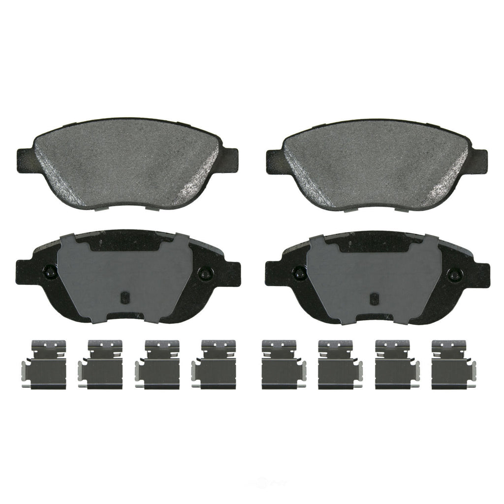 Frt Semi-Met Brake Pads  Wagner  ZX1618A