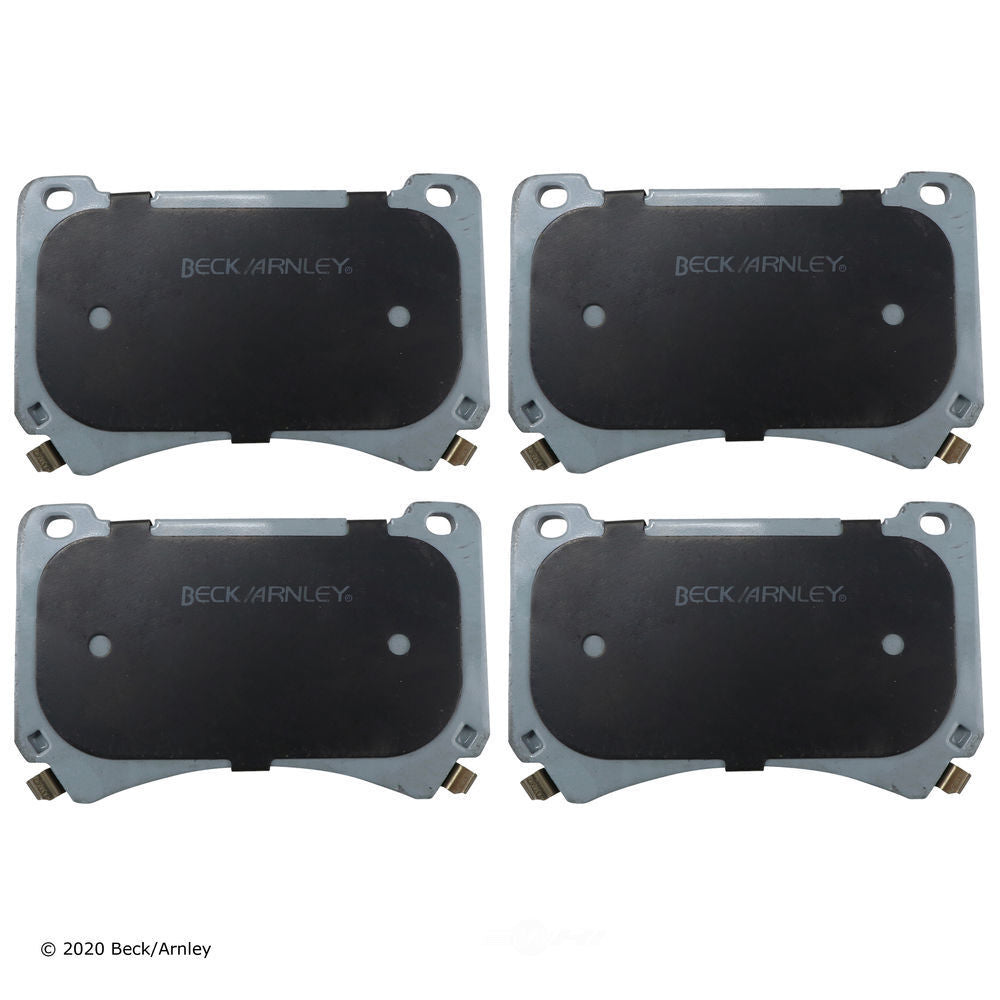 Frt Prem Brake Pads  Beck/Arnley  085-1826