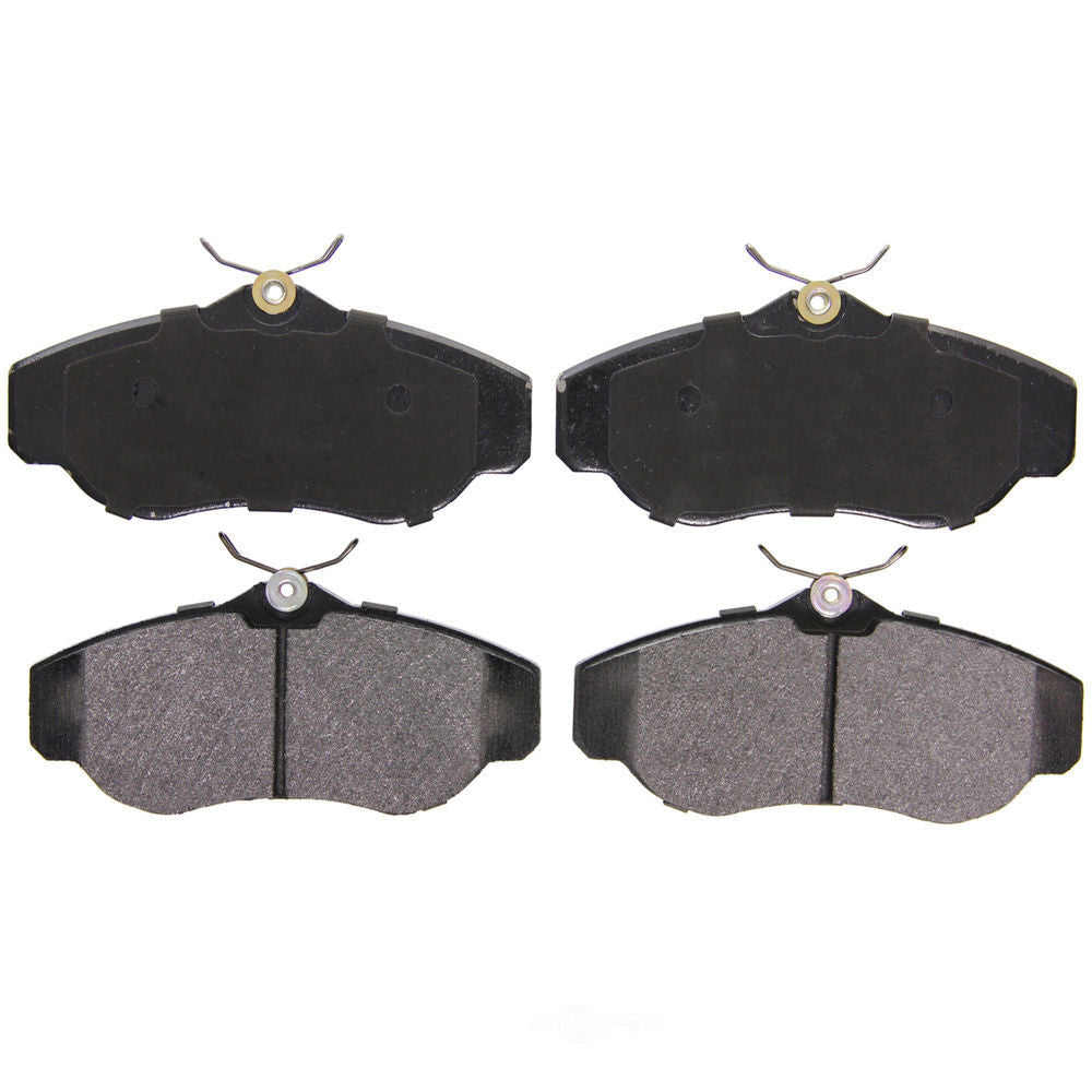 Frt Semi-Met Brake Pads  Wagner  ZX676