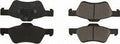 Frt Super Prem Ceramic Brake Pads  Centric Parts  105.10471