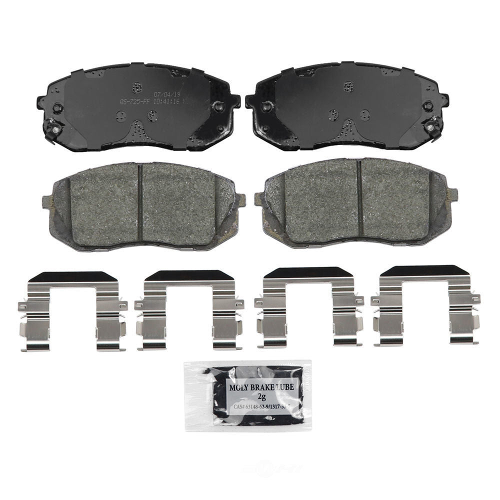 Frt Ceramic Brake Pads  Wagner  ZD1855A
