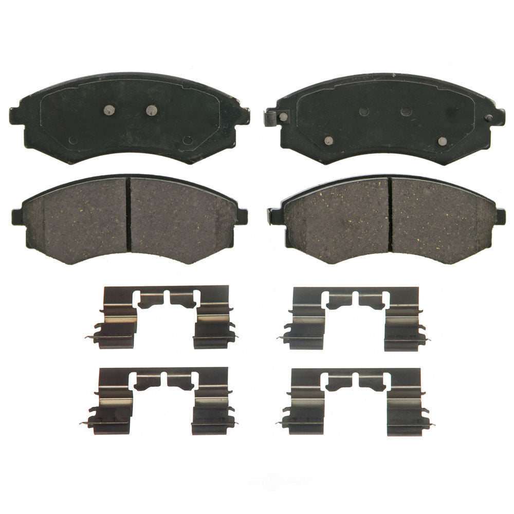 Wagner New Quickstop Ceramic Brake Pad ZD887