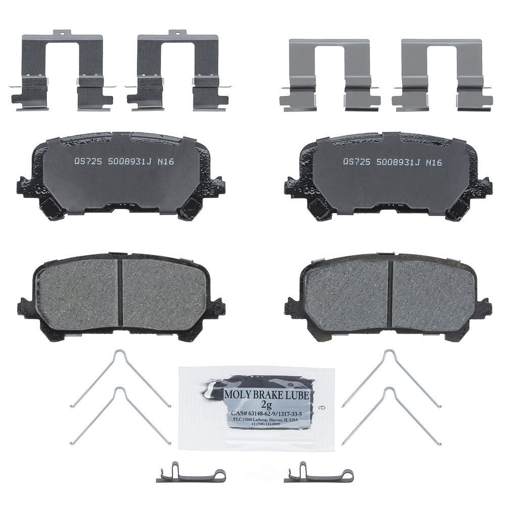 Wagner New Quickstop Ceramic Brake Pad ZD1724