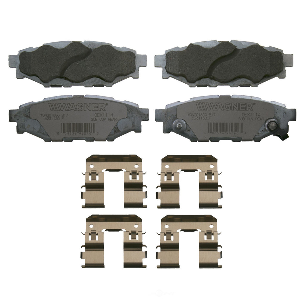 Wagner Premium OEX Ceramic Brake Pad OEX1114