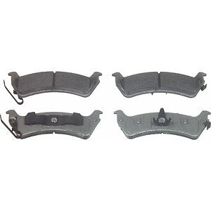 Rr Semi-Met Brake Pads  Wagner  ZX666