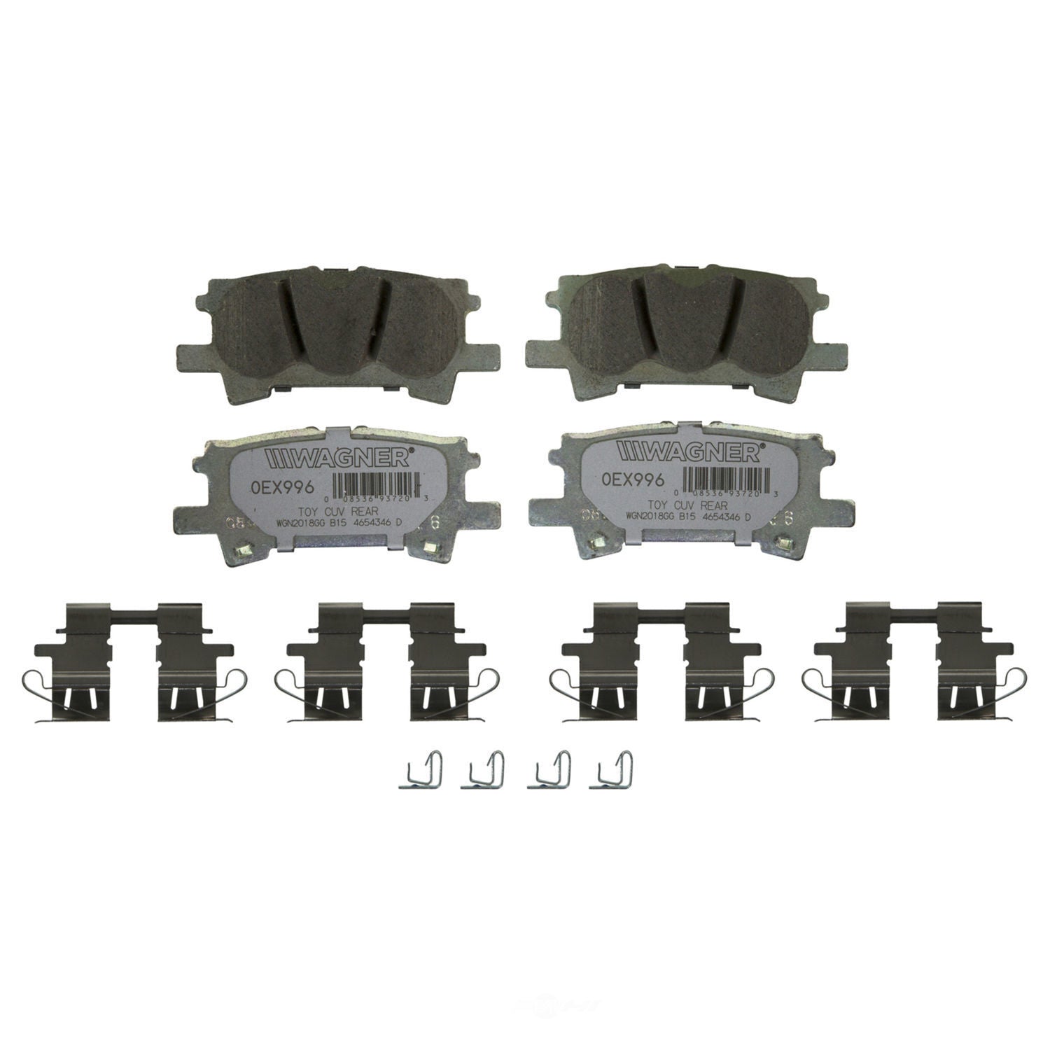 Wagner Premium OEX Ceramic Brake Pad OEX996