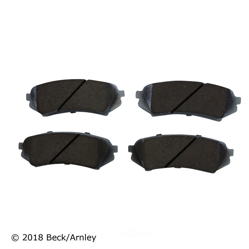 Rr Prem Brake Pads  Beck/Arnley  085-1571