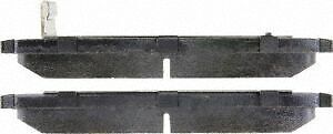 Frt Super Prem Ceramic Brake Pads  Centric Parts  105.07641