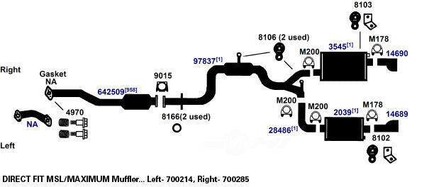 Converter Gasket  AP Exhaust  9054
