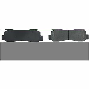 Frt Severe Duty Semi-Met Prem Brake Pads  Centric Parts  106.10690