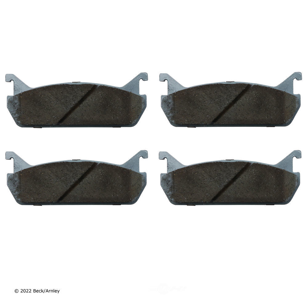 Rr Prem Brake Pads  Beck/Arnley  085-1389
