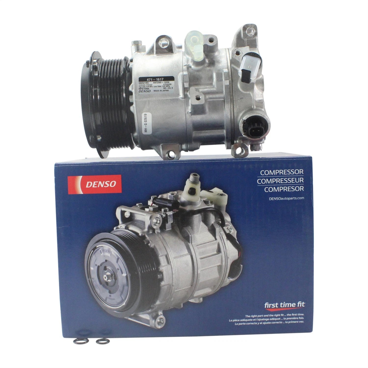 A/C  Compressor & Clutch-New  DENSO  471-1617