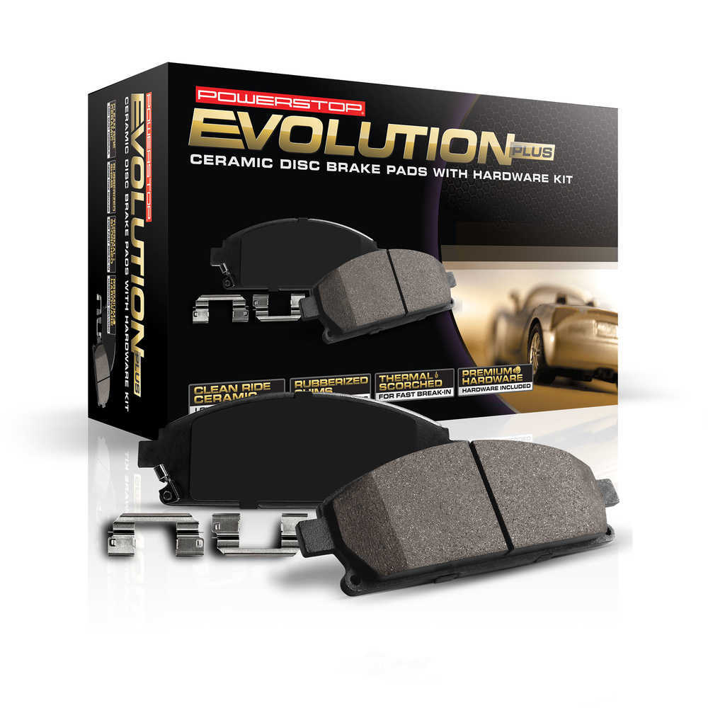 Frt Ceramic Brake Pads  Power Stop  17-369