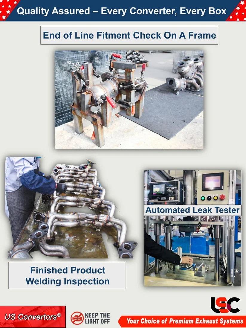 USC 126014 Direct-Fit Catalytic Converter – 2005-2019 Nissan Frontier / Pathfinder / Xterra 4.0L