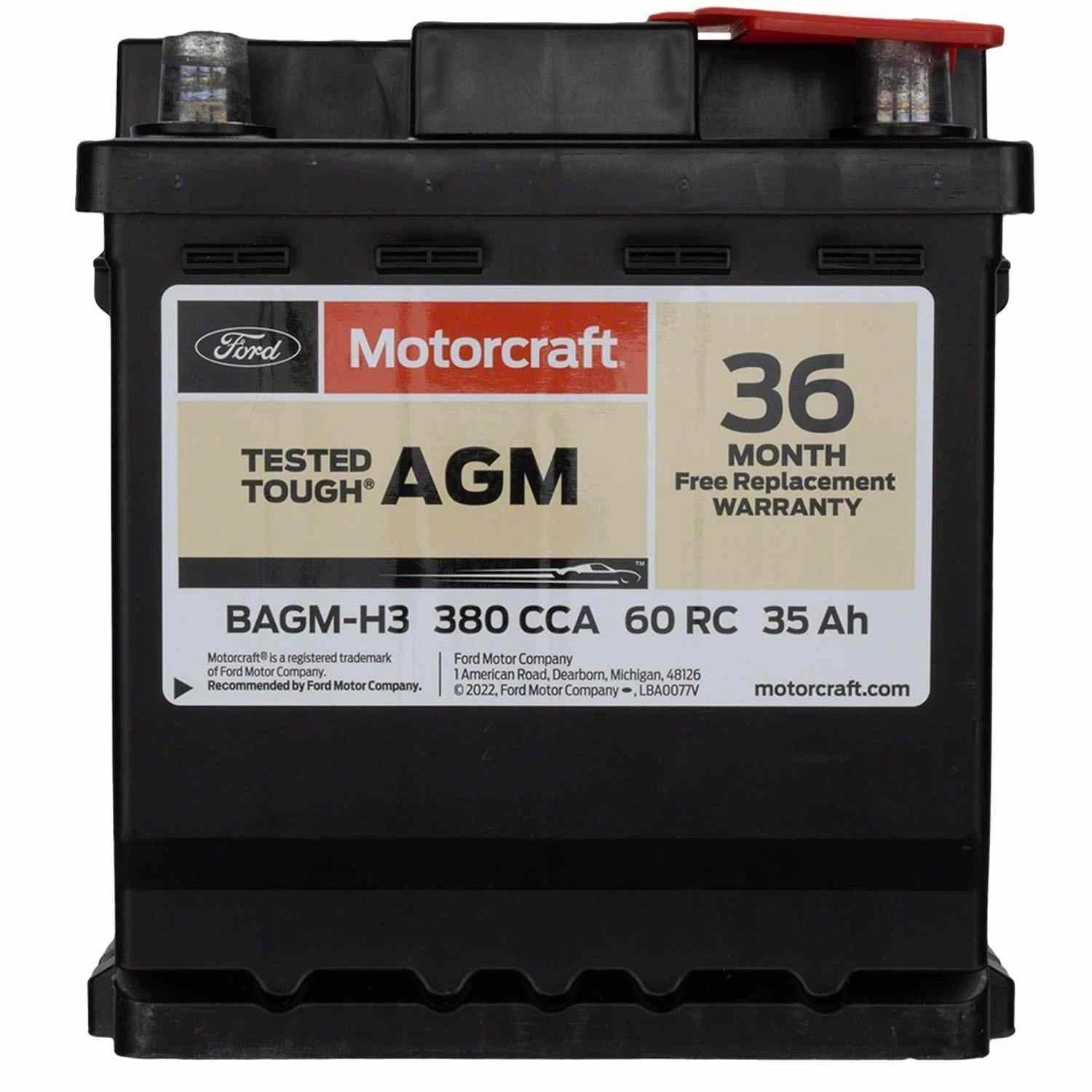 Genuine Ford OE Battery BAGM-H3