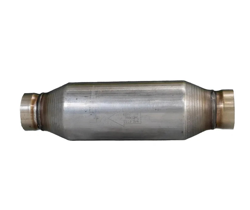 USC 3459002 Universal Catalytic Converter – 2.50" ID Inlet/Outlet | Single O2 Port | EPA Federal