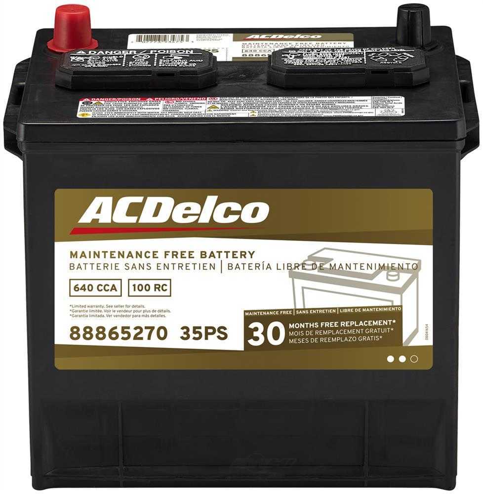 Brand New A-C Delco 35PS Battery - 640CCA-15-2020 TLX - 14-2023 Q50