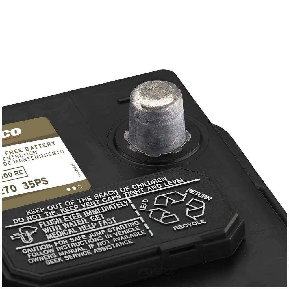 Brand New A-C Delco 35PS Battery - 640CCA-15-2020 TLX - 14-2023 Q50