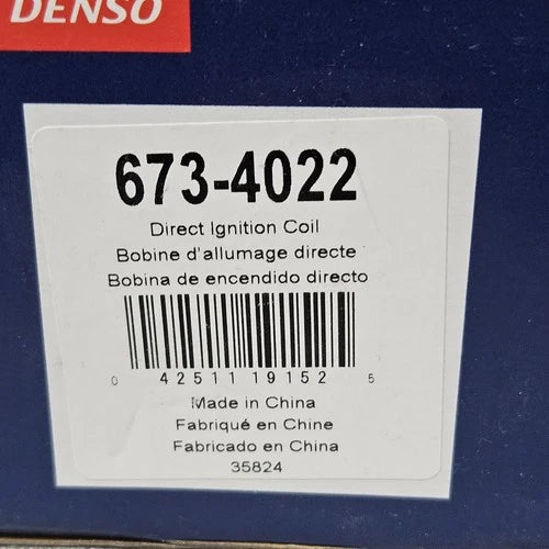 Ignition Coil  DENSO  673-4022