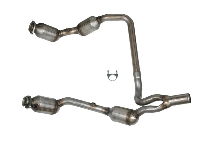 USC 446003 Direct-Fit Catalytic Converter – 2007-2009 Jeep Wrangler 3.8L V6 [Front]