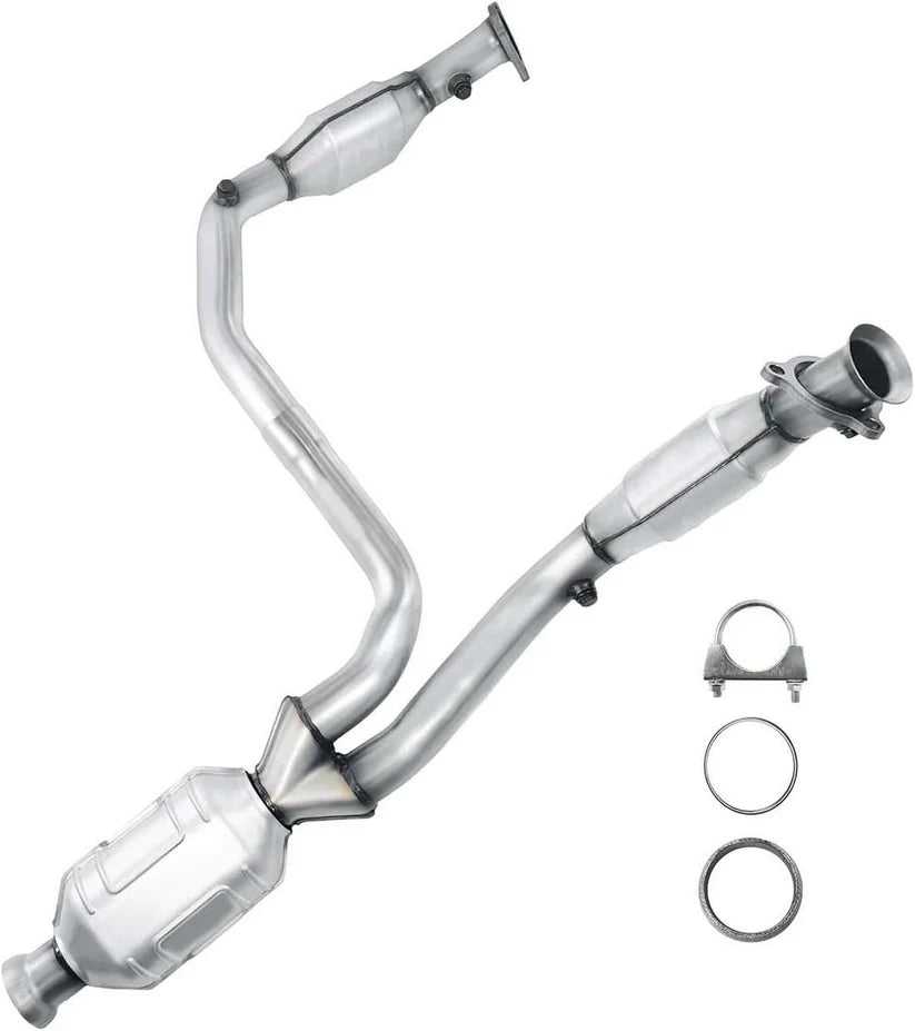 USC 448003 Direct-Fit Catalytic Converter – 2009-2014 Chevy Silverado / Tahoe / Suburban / Avalanche / Cadillac Escalade