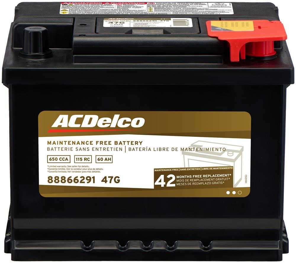 Brand New A-C Delco 47G Battery - 650CCA- 13-2022 Encore 17-2025 Civic