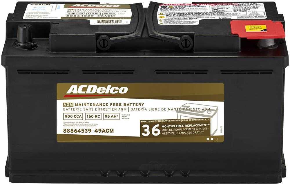 Brand New A-C Delco 49AGM Gold Battery - 900CCA-BMW-Audi's-Land Rover