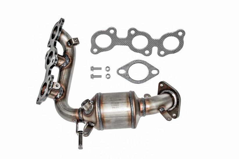 USC 526003 Direct-Fit Manifold Catalytic Converter – 2004-2007 Lexus RX330 / Toyota Highlander / Sienna 3.3L V6 [Front Right]