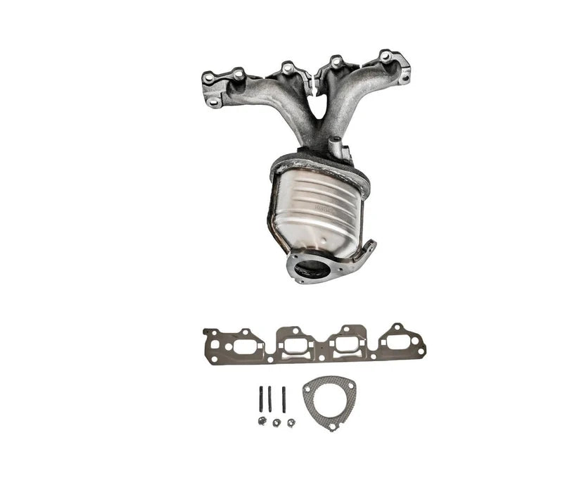 USC 534004 Direct-Fit Manifold Catalytic Converter – 2004-2010 Chevrolet Malibu / Pontiac G6 / Saturn Aura 2.2L-2.4L L4 [Front]