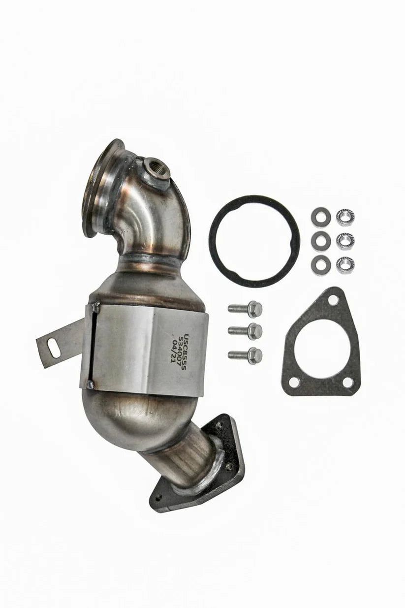 USC 534007 Direct-Fit Pre-Cat Catalytic Converter – 2011-2021 Buick Encore / Chevrolet Cruze / Sonic / Trax 1.4L L4 [Front]