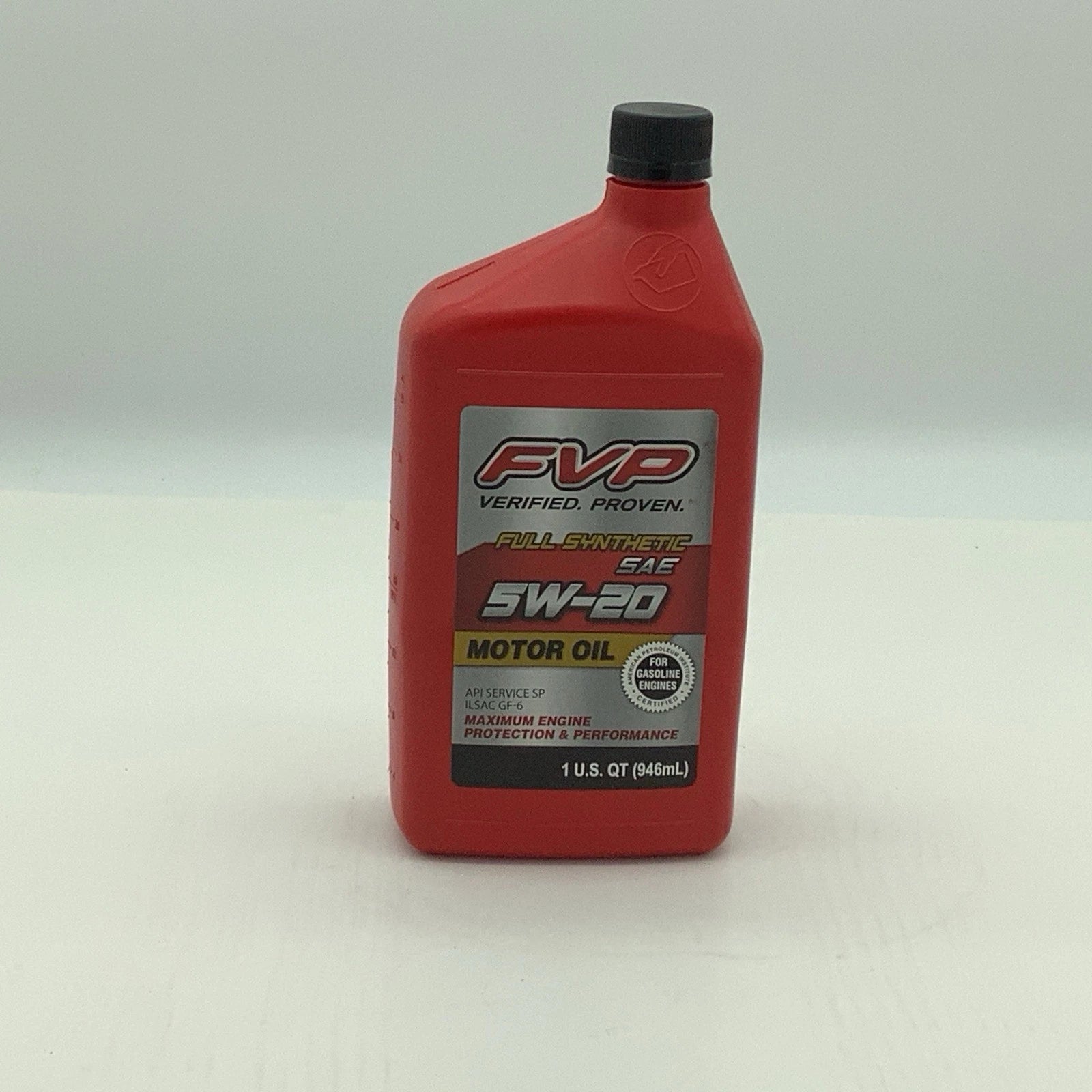 FVP 5W-20 Full Synthetic Motor Oil 6 Pack Of 1 Qt.
