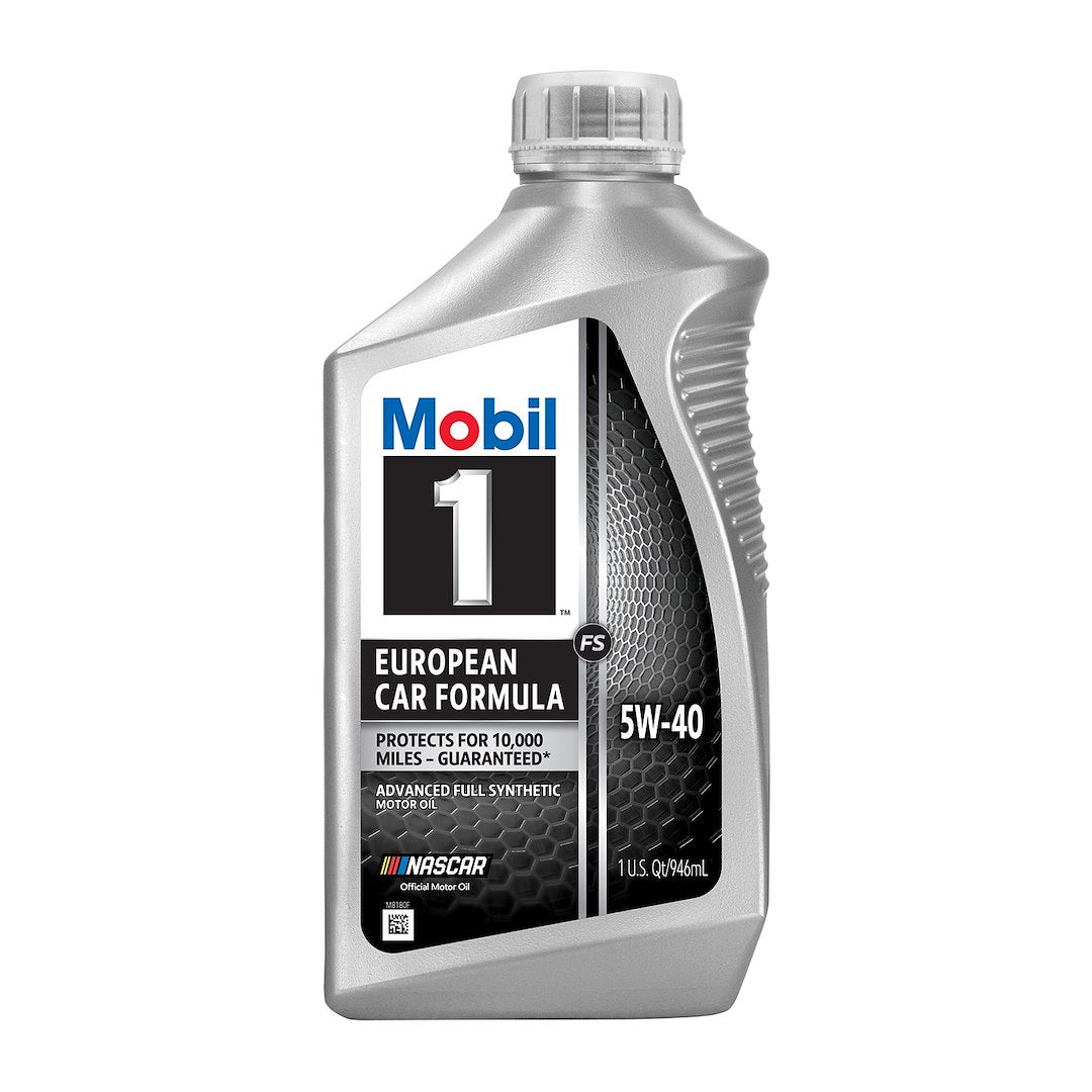 Mobil 1 FS European Car Formula Full Synthetic Motor Oil 5W-40, 6 Pack of 1 Qt.