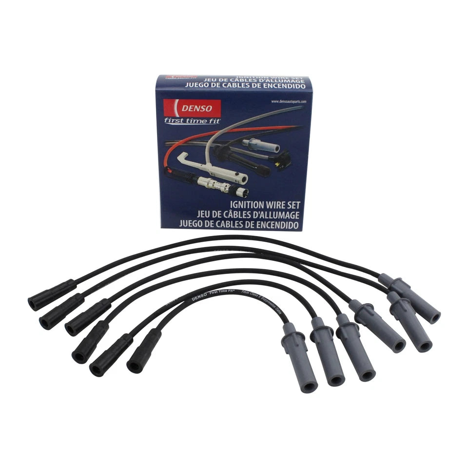 OE Replacement Ign Wire Set  DENSO  671-6137