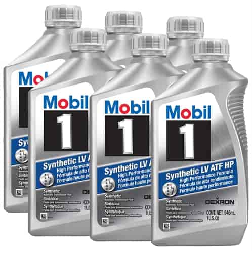 Case of 6 Mobil 124715 Transmission Fluid