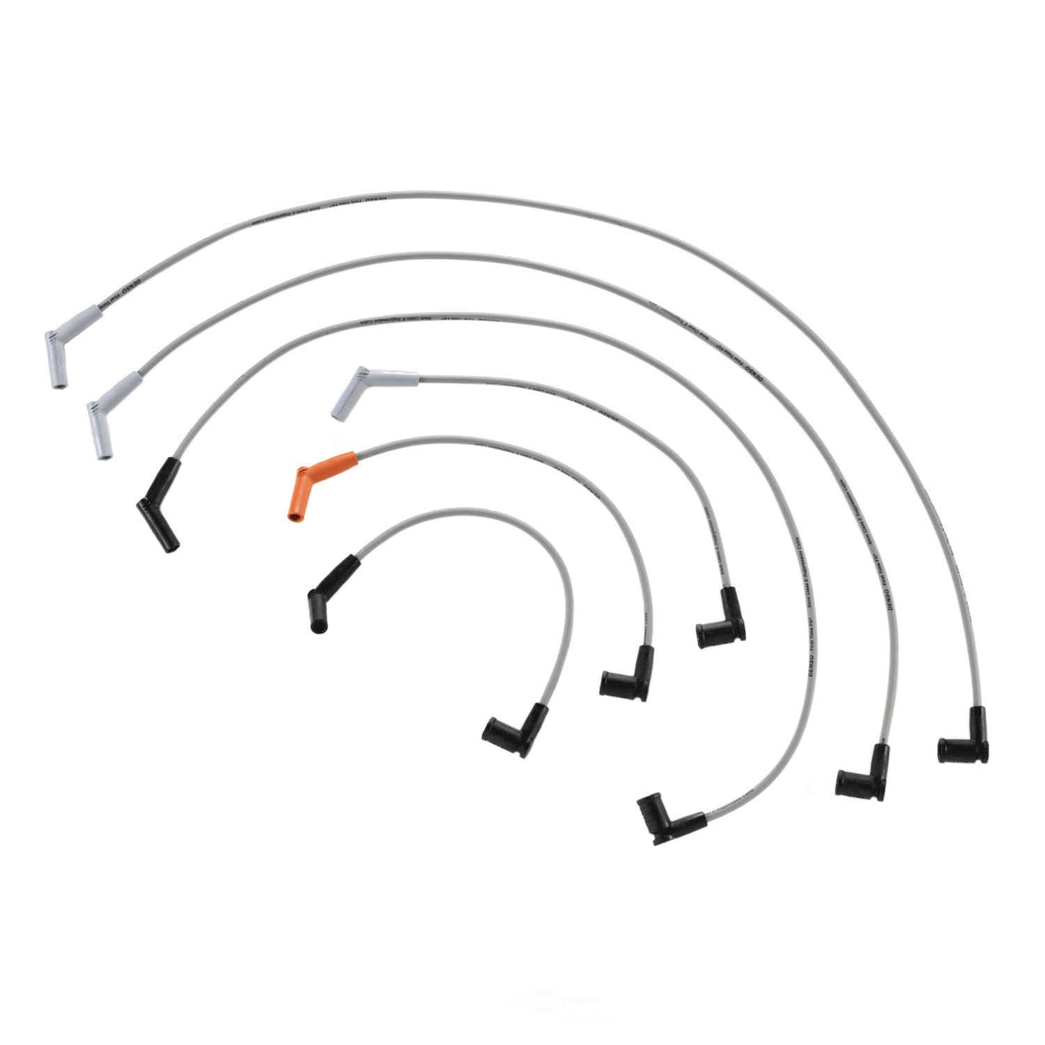OE Replacement Ign Wire Set  DENSO  671-6109