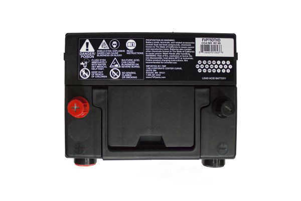 Brand New FVP 75DTHD Dual Terminal Battery 630CCA - 100RC 24 MONTH WARRANTY