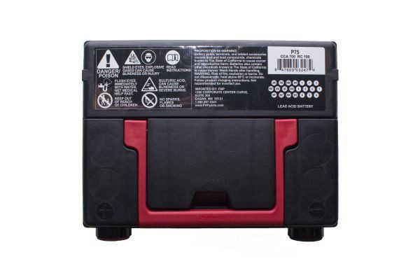 Brand new FVP P75 Platinum Battery 700CCA - 100RC - 30 Month Warranty