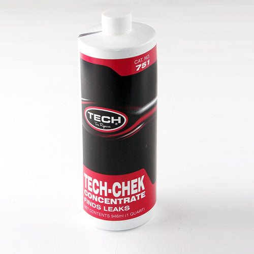 TECH 751 Tech-Chek Leak Detector Concentrate 1 Quart - Finds Tire & Valve Leaks