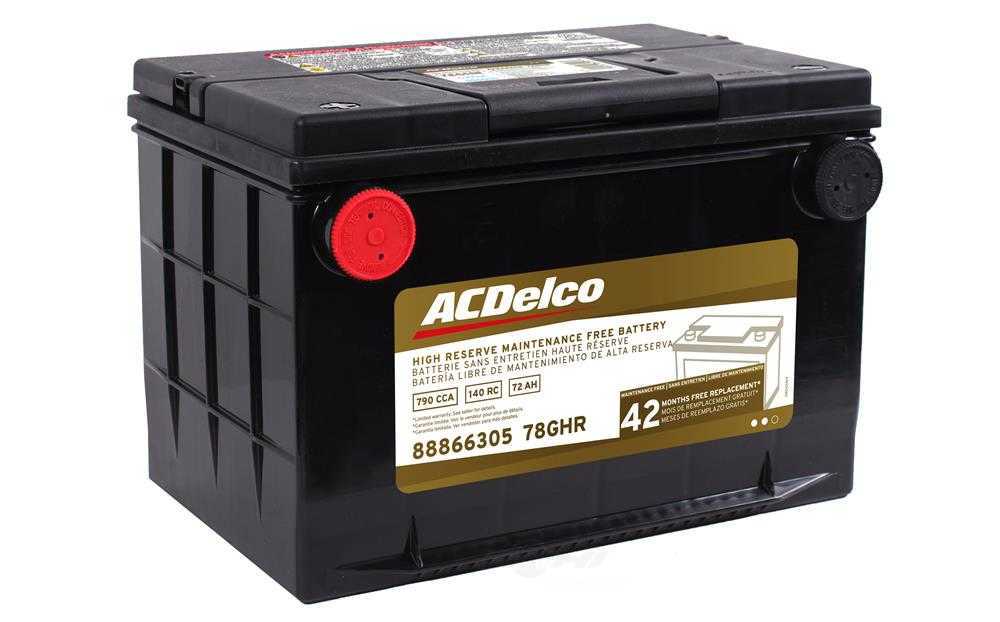 Brand New A-C Delco 78GHR Gold Battery - 790CCA - 99-2007 Silverado - 03-2009 Topkick