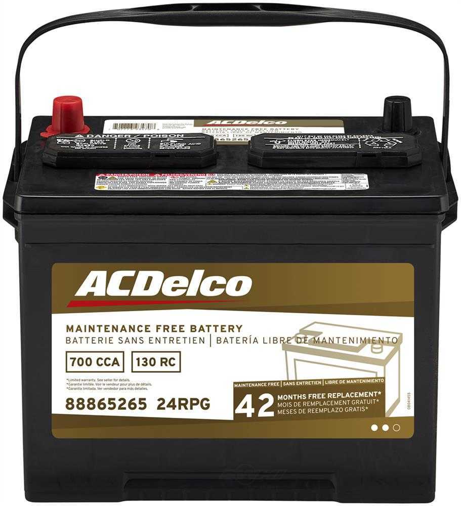 Brand New A-C Delco 24RPG Gold Battery - 700CCA- 1994-17 Accord - 1992-17 Camry