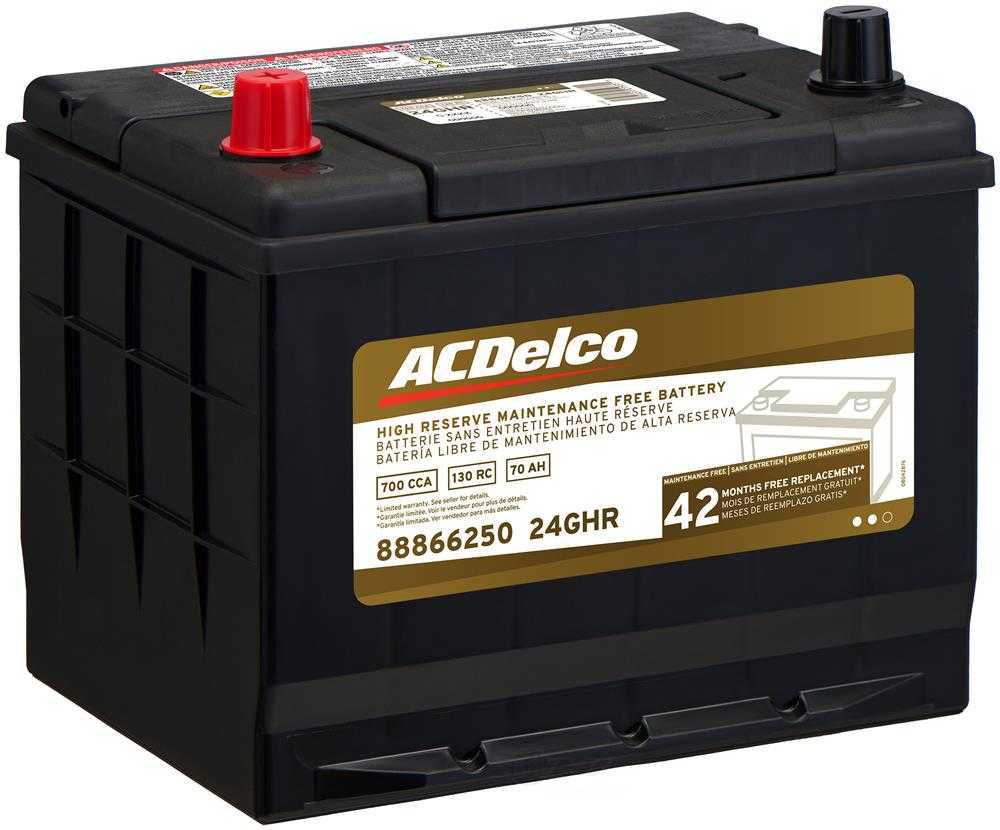 Brand New A-C Delco 24GHR Battery - 700CCA - 130RC 42 Month Warranty