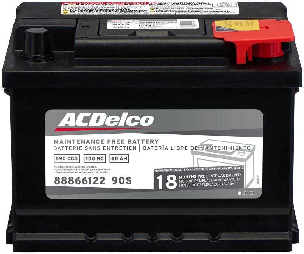Brand New A-C Delco 90S  Battery - 590CCA- 2008-12 Malibu - 2007-12 Versa