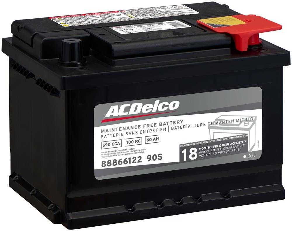 Brand New A-C Delco 90S  Battery - 590CCA- 2008-12 Malibu - 2007-12 Versa