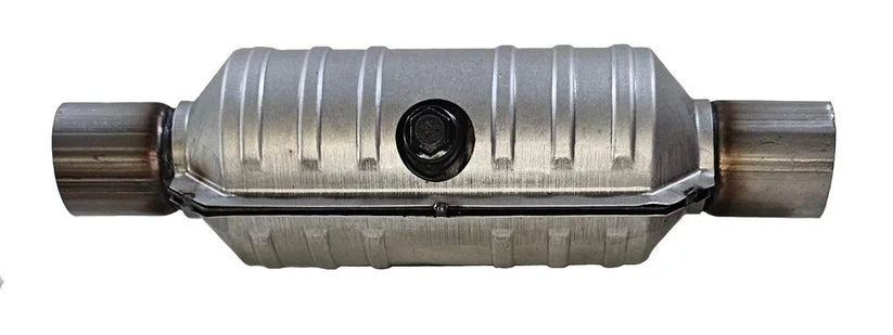 USC 3459000 Universal Catalytic Converter – 2.00" ID Inlet/Outlet | Single O2 Port | EPA Federal