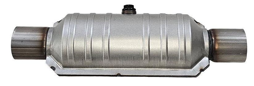 USC 3459000 Universal Catalytic Converter – 2.00" ID Inlet/Outlet | Single O2 Port | EPA Federal