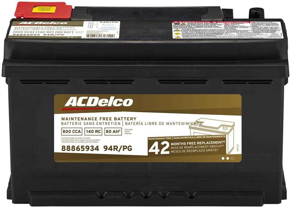 Brand New A-C Delco 94RPG Battery - 800CCA - 2014-2023 Sierra-Silverado-Ram-Tundra