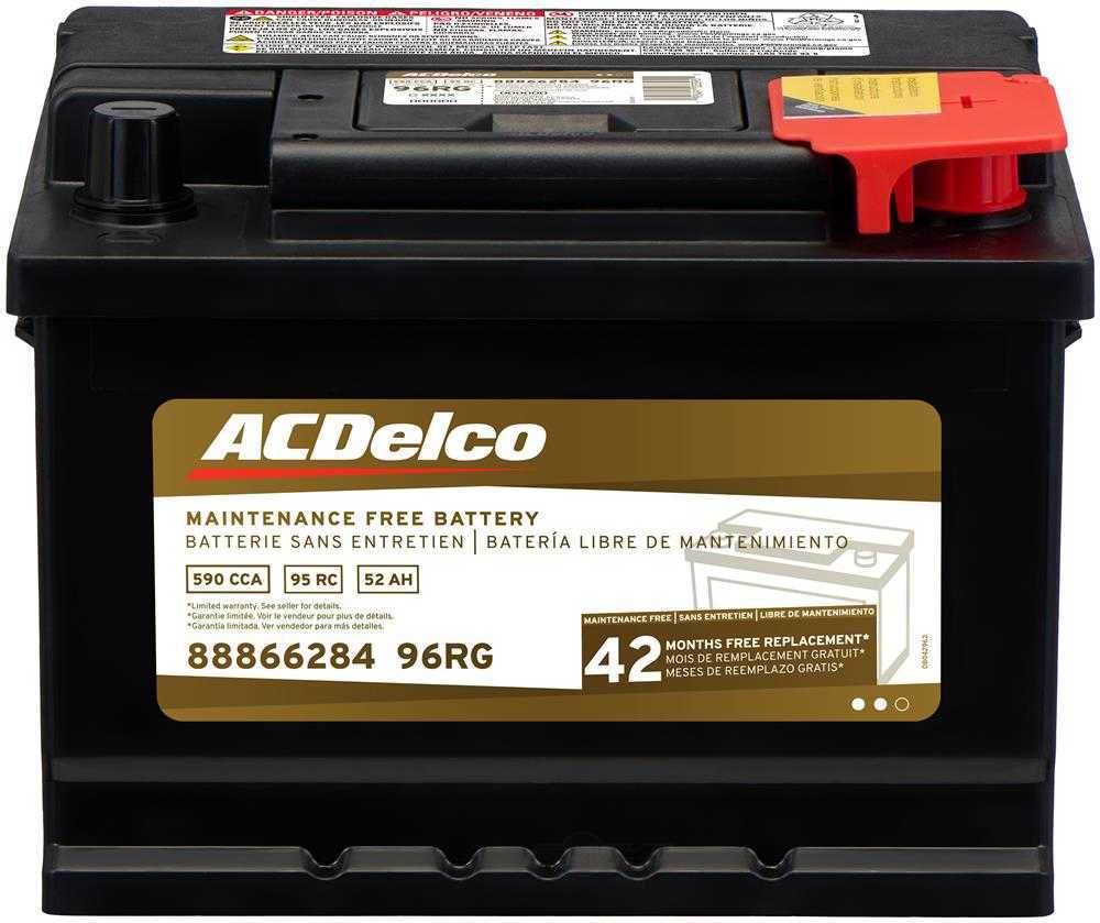 Brand New A-C Delco 96RG Battery - 590CCA -  Ford Escape, Focus, Fusion - 2000-2019