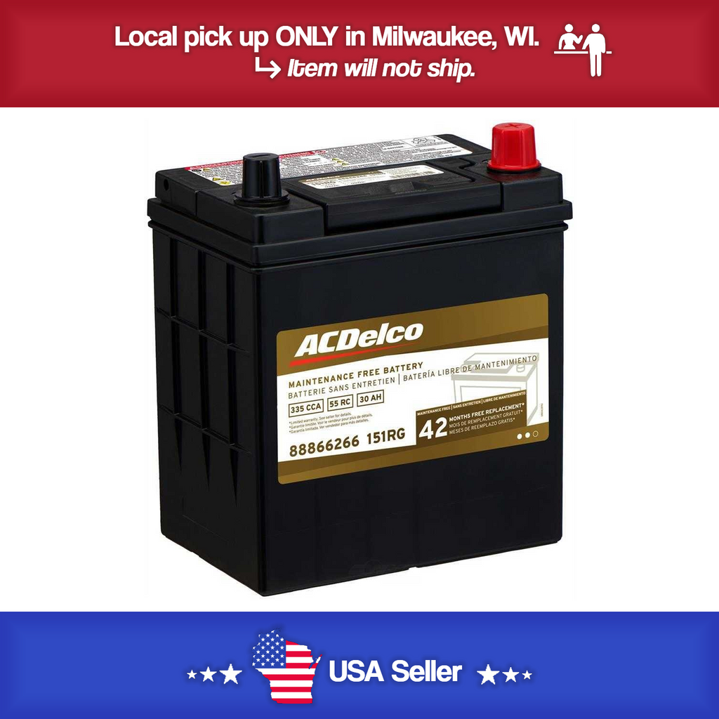 Brand New A-C Delco 151RG - 06-2015 Honda Civic - 340CCA - 42 Month Warranty